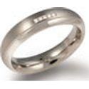 Boccia - Bague - Titane & Diamants