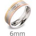 Boccia - Bague - Titane & Diamants