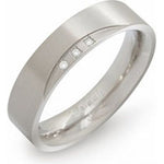 Boccia - Bague - Titane & Diamants