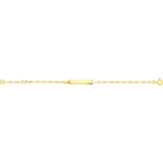 Robbez - Bracelet - Gourmette - Or Jaune