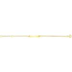 Robbez - Bracelet - Gourmette - Or jaune