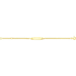Robbez - Bracelet - Gourmette - Or Jaune