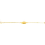 Robbez - Bracelet - Gourmette - Or Jaune