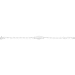 Robbez - Bracelet - Gourmette - Or Blanc