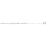 Robbez - Bracelet - Gourmette - Or Blanc