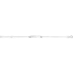 Robbez - Bracelet - Gourmette - Or Blanc