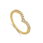 Femme Adorée - Bague - Or jaune & diamants