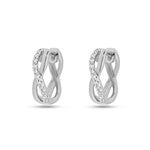 Femme Adorée - Boucles d'Oreilles - Or Blanc & Diamants