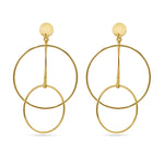 Femme Adorée - Boucles d'Oreilles - Or Jaune