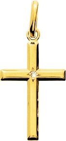 Robbez - Pendentif - Or Jaune & Diamant