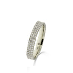 Beheyt - Bague - Or Blanc & Diamants