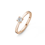 Beheyt - Bague - Or Rose & Diamant