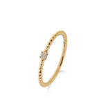Beheyt - Bague - Or Jaune & Diamant