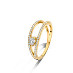 Beheyt - Bague - Or Jaune & Diamants