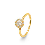 Beheyt - Bague - Or jaune & diamants