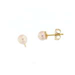 Beheyt - Boucles d'oreilles - Or Jaune & Perles