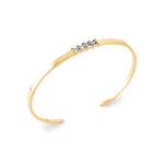 Bracelet rigide - Plaqué or