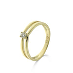 Beheyt - Bague - Or Jaune & Diamant