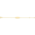 Robbez - Bracelet - Gourmette - Or jaune