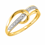 J&A 1970 - Bague - Or Jaune & Diamants