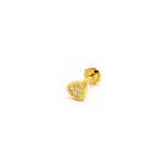 Aucielle - Piercing - Or jaune & zirconium
