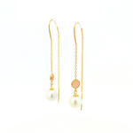 Femme Adorée - Boucles d'Oreilles - Or Jaune & Pierres Semi-Précieuses