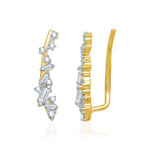 Aurum Adamas - Boucles d'oreilles - Or jaune & diamants