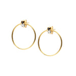 Caterina B - Boucles d'oreilles - Or Jaune & Diamants