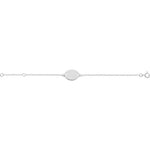Robbez - Bracelet - Gourmette - Or Blanc