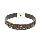 Cargo - Bracelet Acier & Simili Cuir