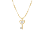 Aurum Adamas - Collier - Or jaune & diamants