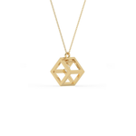 Aurum Adamas - Collier - Or jaune & diamants