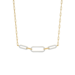 Aurum Adamas - Collier - Or jaune & diamants