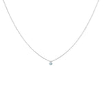 La Brune & La Blonde - Collier - Or Blanc & Diamant