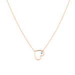 La Brune & La Blonde - Collier - Or Rose & Diamant