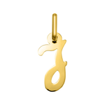 Robbez - Pendentif - Lettre - Or Jaune
