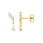 Robbez - Boucles d'Oreilles - Plaqué Or