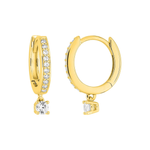 Robbez - Boucles d'Oreilles - Plaqué Or