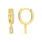 Robbez - Boucles d'Oreilles - Plaqué Or
