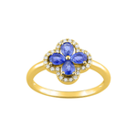Robbez - Bague - Or Jaune, Saphirs & Diamants