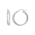Robbez - Boucles d'Oreilles - Argent