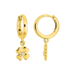 Robbez - Boucles d'Oreilles - Plaqué Or
