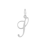 Robbez - Pendentif - Lettre - Or Blanc