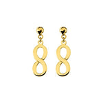 Robbez - Boucles d'Oreilles - Plaqué Or