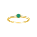 Robbez - Bague - Or jaune & émeraude