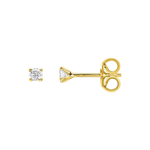 Robbez - Boucles d'Oreilles - Or Jaune & Diamants