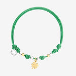 Dodo - Bracelet Cordon Trèfle à Quatre Feuilles
