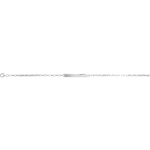 Robbez - Bracelet - Gourmette - Argent