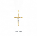 Aucielle - Pendentif - Or bicolore