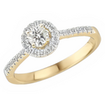 J&A 1970 - Bague - Or Jaune & Diamants